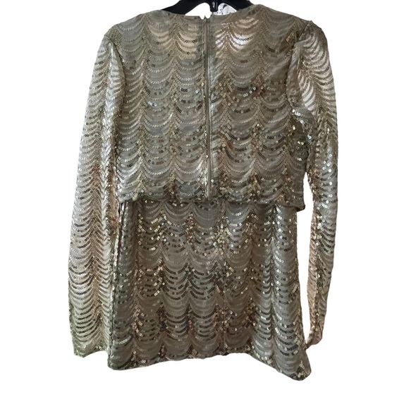 Crystal Doll size Large Juniors' Sequin-Pattern Top & Skirt NWOT - Picture 4 of 11